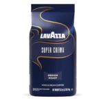 Lavazza Super Crema Whole Bean Coffee, Medium Espresso Roast, Arabica and Robusta Blend, 2.2 lb Bag, Package May Vary (Pack of 1)